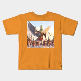 Cockatiel calopsitte warrior  guerrier Kids T-Shirt